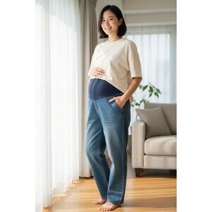 Motherhood Maternity Secret Fit Belly Women’s Denim Jeans Size 1X Straight Leg